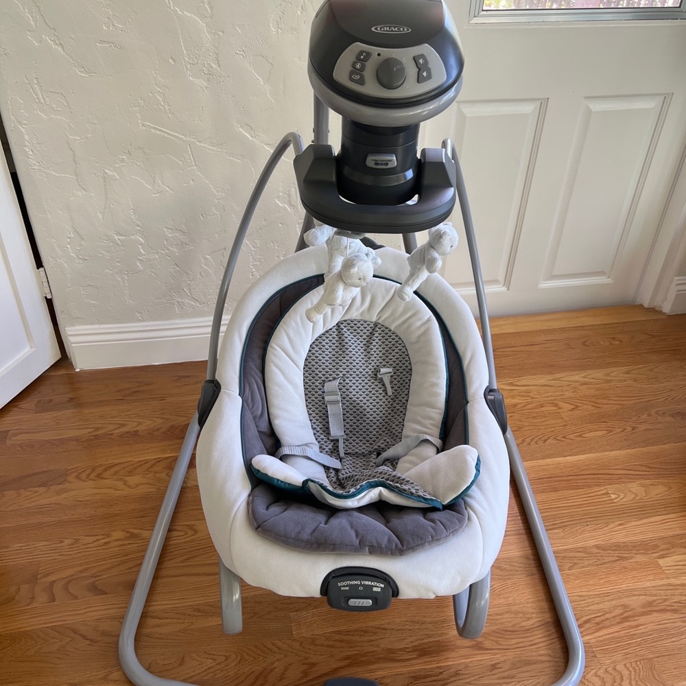 Graco DuetSoothe Baby Swing and Rocker